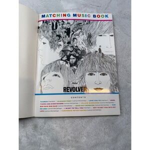 Vintage 1966 The Beatles Revolver Matching Music Book Sheet Music Portraits